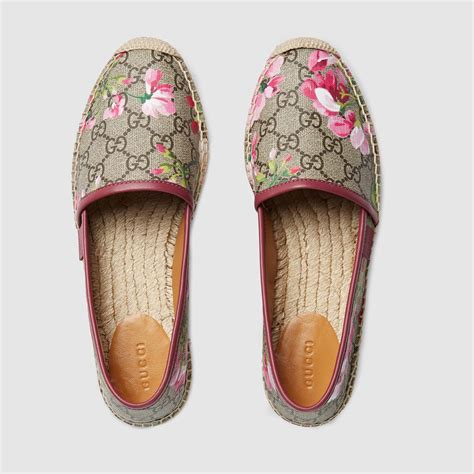 gucci pink spadrilles|Gucci espadrille flats.